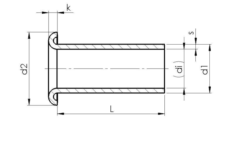 Formbeiwert Rohr Pipe rivets - Kaiser & Waltermann